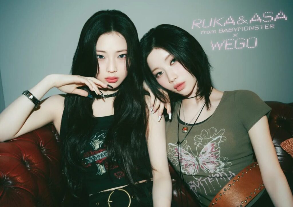 BABYMONSTER RUKA＆ASA、WEGO 2025 SUMMERビジュアルモデルに就任