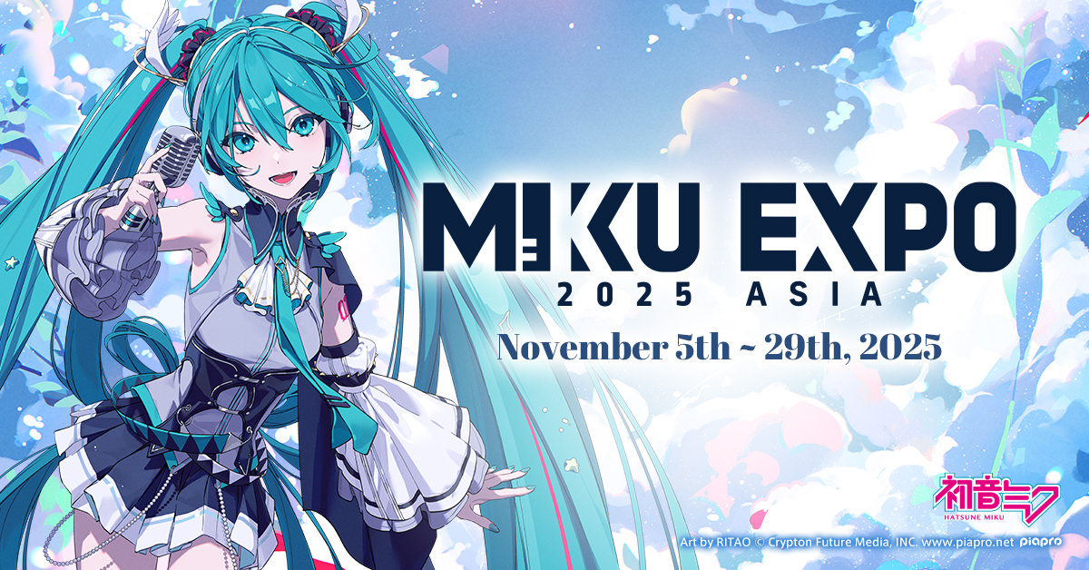 初音ミク、初のアジアツアー開催決定