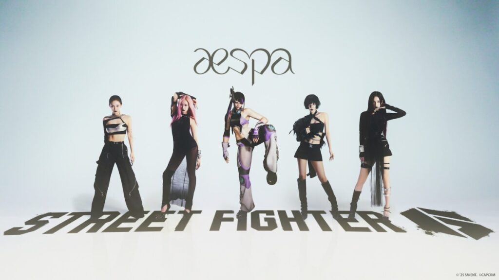 aespa、バーチャルアーティストnaevisと『ストリートファイター6』のコラボ決定