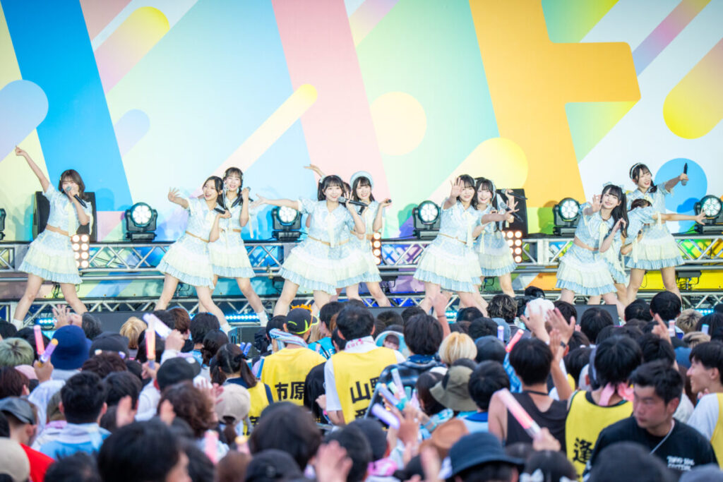 ≒JOY、TIFメインステージに初登場