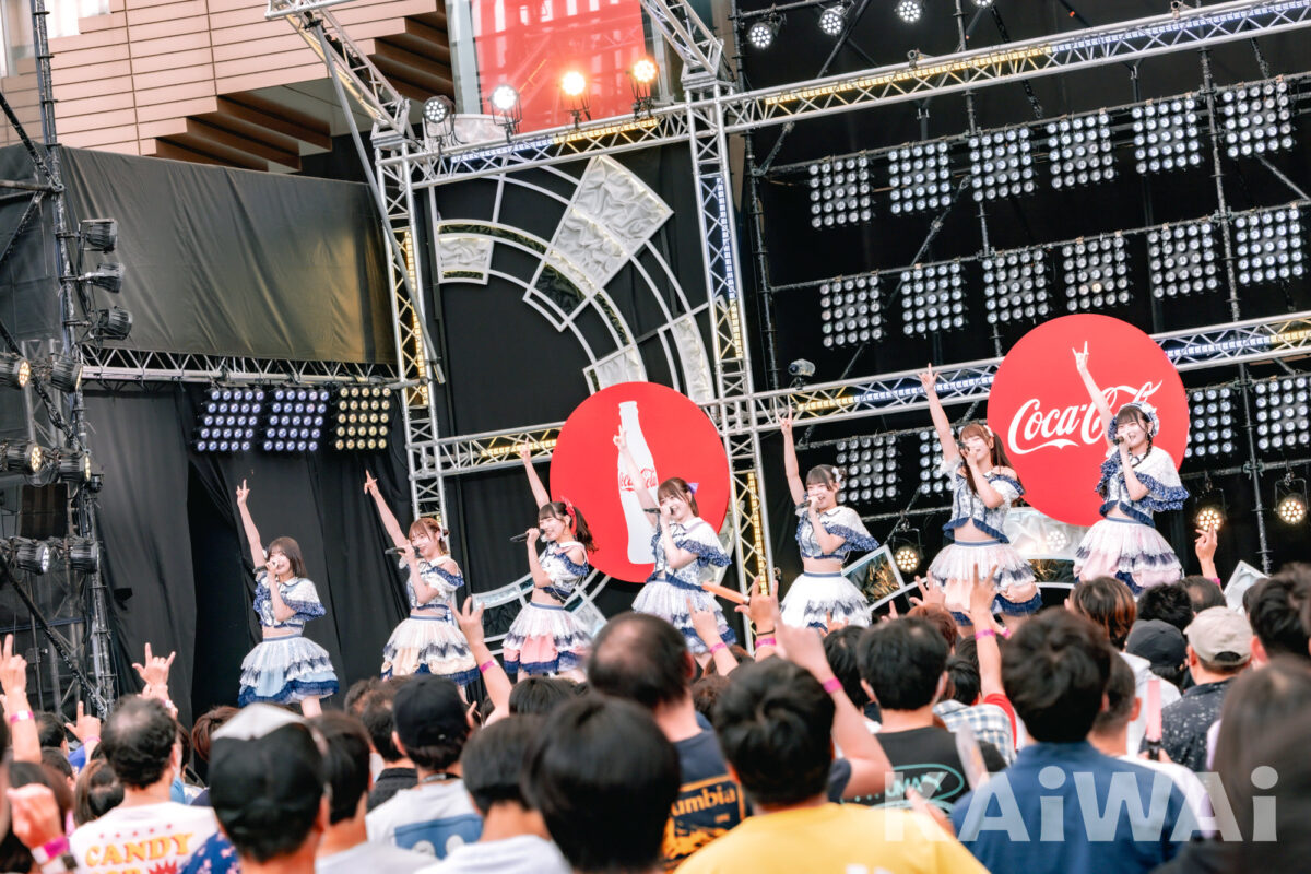 【六本木アイドルフェスティバル2025ライブレポート】なみだ色の消しごむ、初っ端から会場を沸かせ元気溢れる空間に